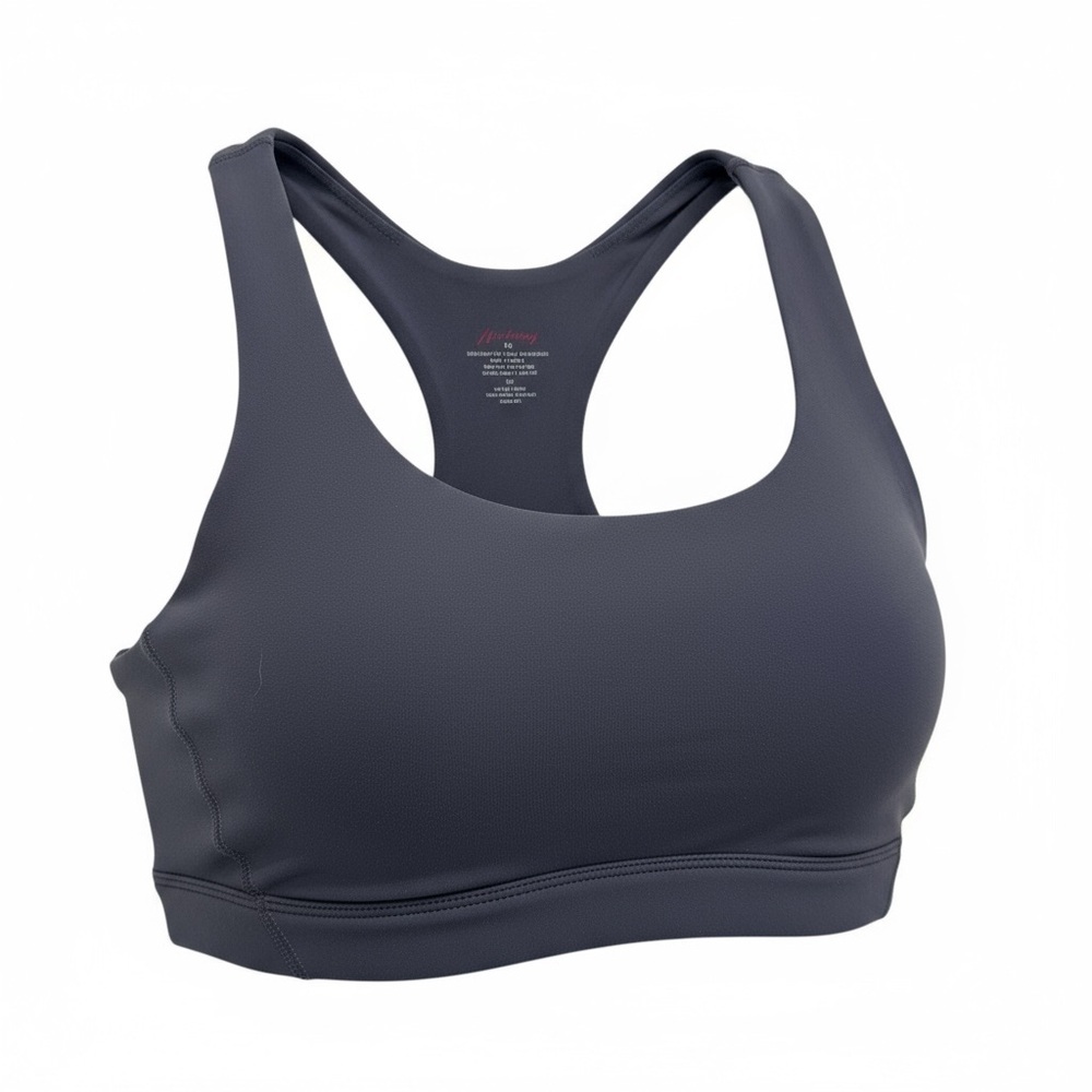 FP Movement by Free People Dark Gray Sports Bra racerback medium women’s - Picture 6 of 6